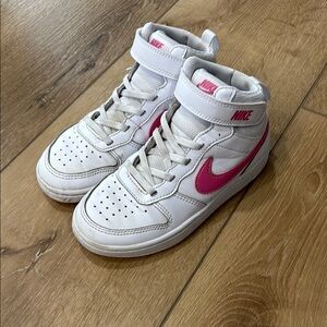 Nike Court Borough Mid 2 Shoes pink/white size 13